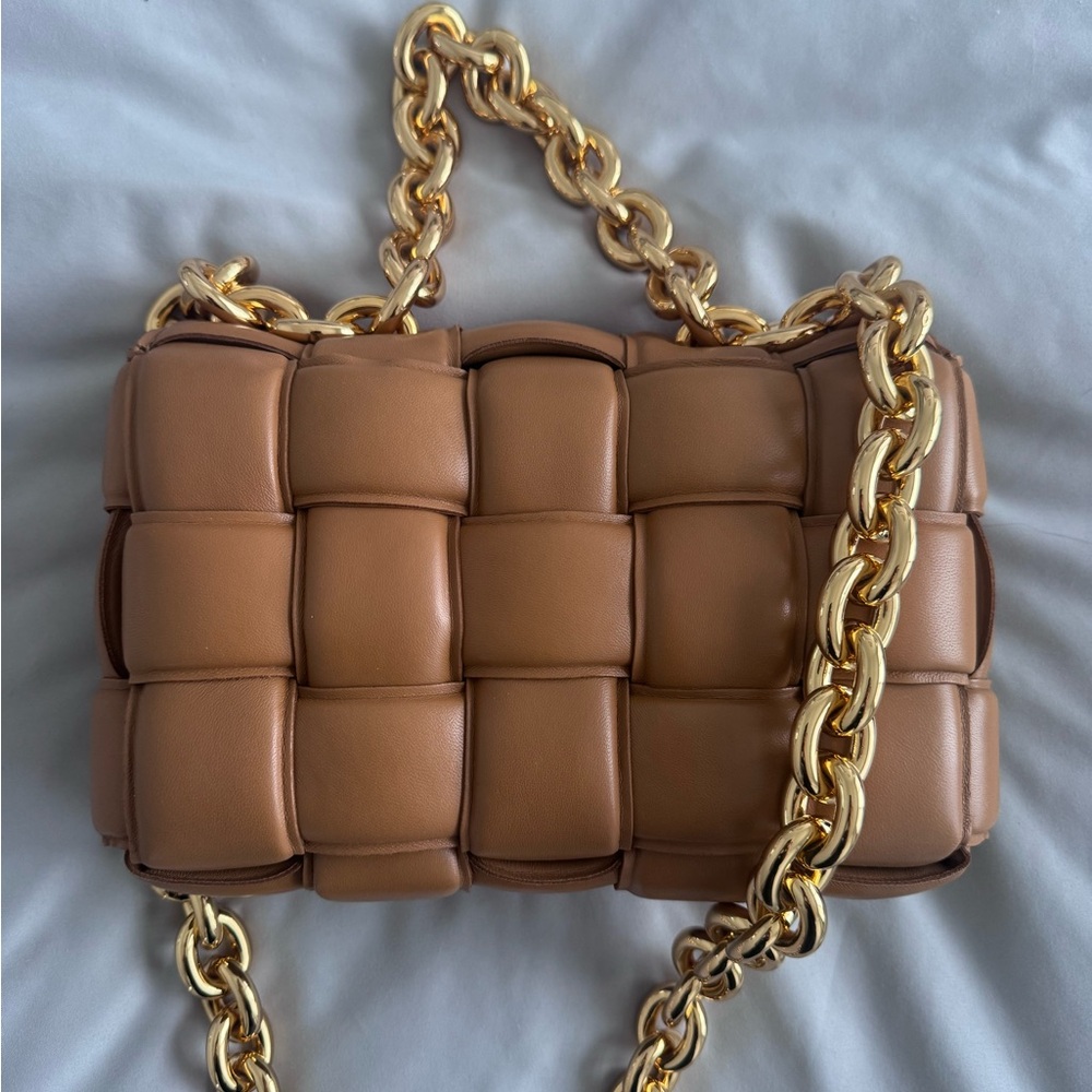 Bottega Veneta Padded Chain Cassette Bag